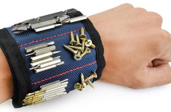 Магнитный браслет держатель для шурупов