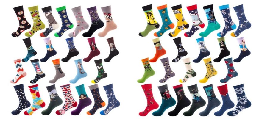 Мужские носки с принтом