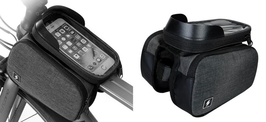 Сумки на раме велосипеда