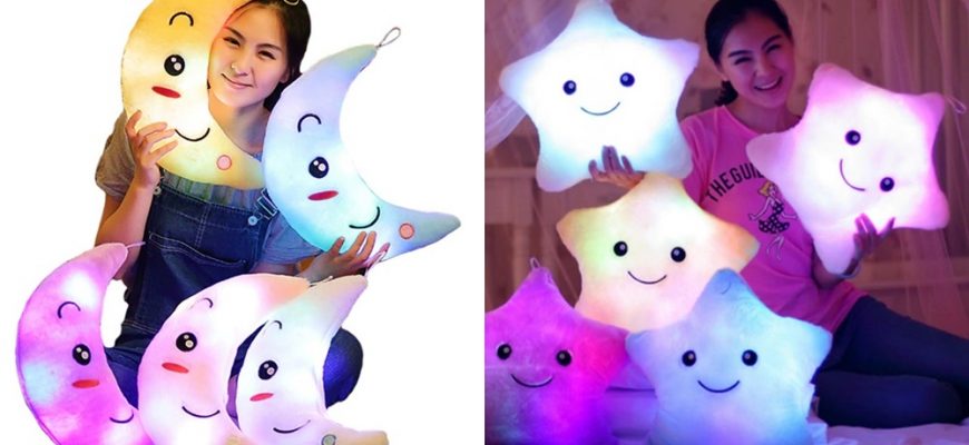 Светящаяся подушка