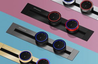 Электрическая настольная скрытая розетка KXN