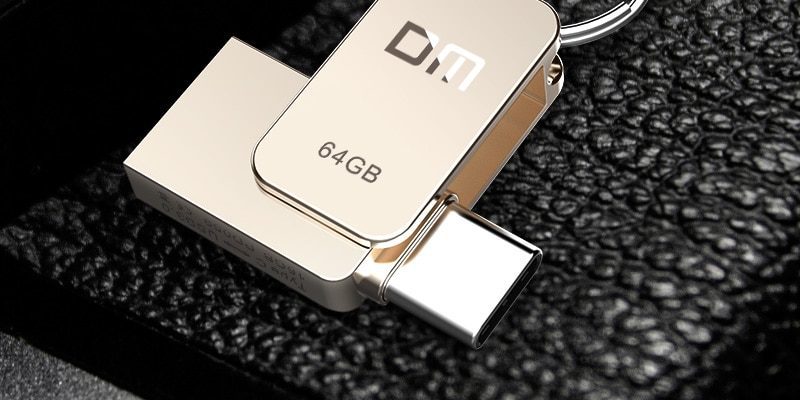 Флешка-брелок USB c Type C