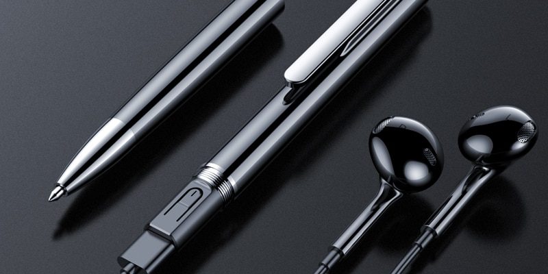 Профессиональная ручка-диктофон