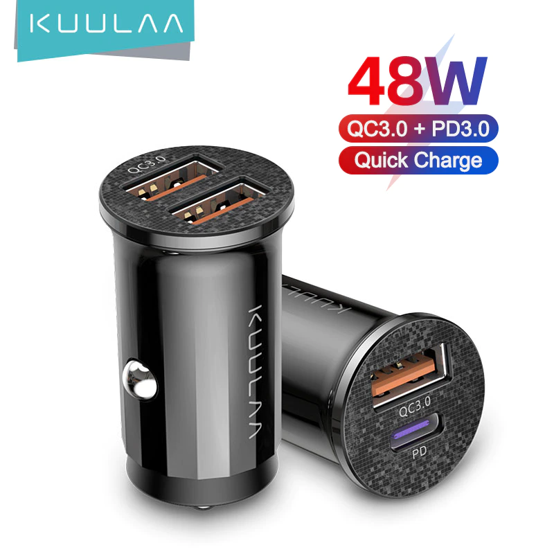 Автомобильное зарядное устройство KUULAA Mini USB 