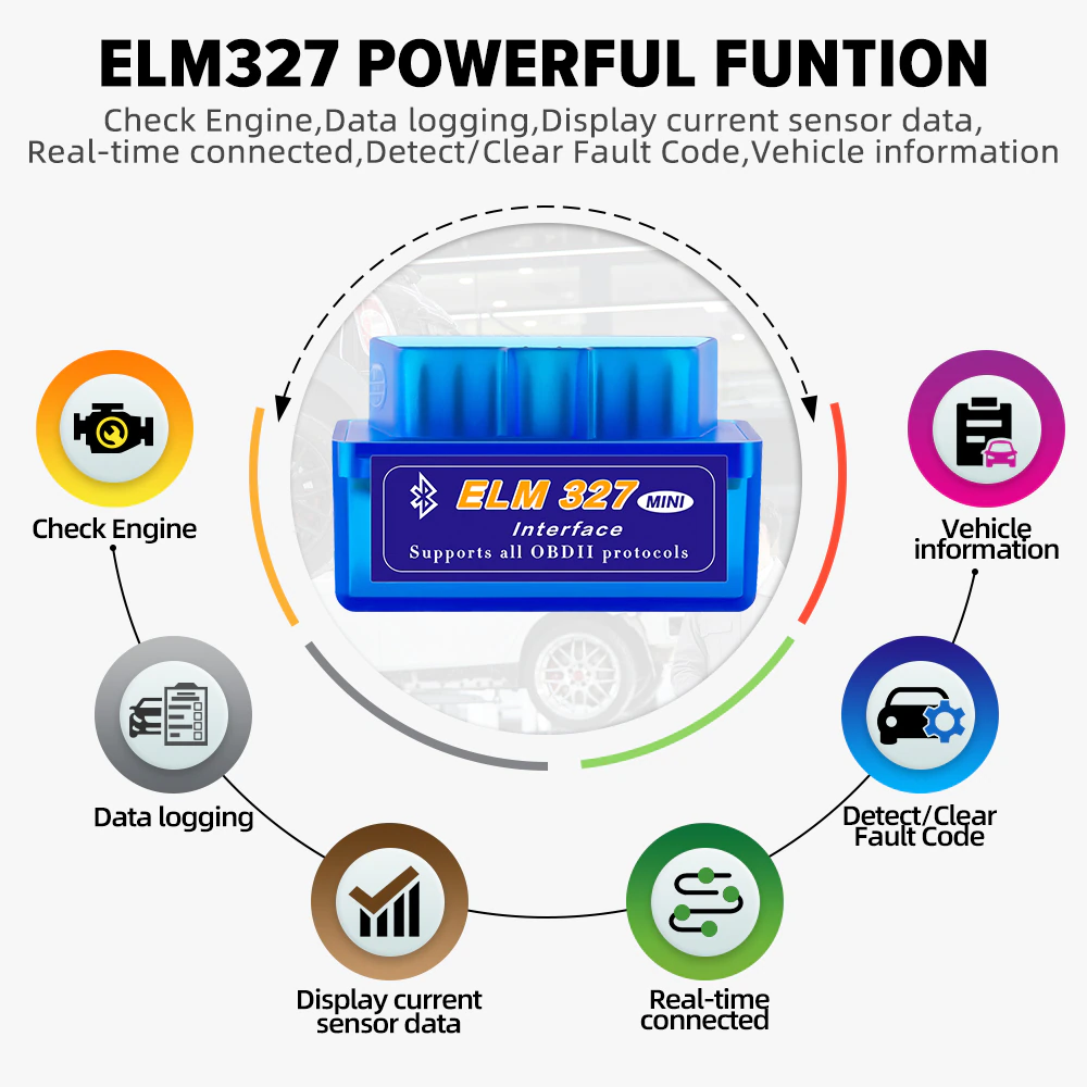 ELM327 версии 2,1 – диагностическое устройство