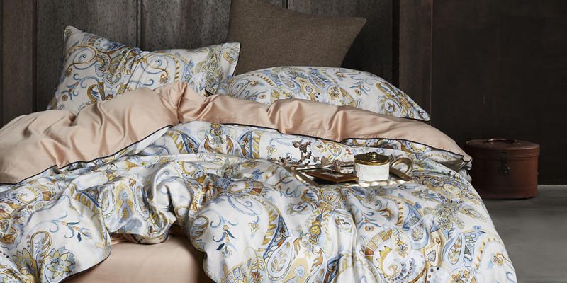 Комплект постельного белья из натурального хлопка