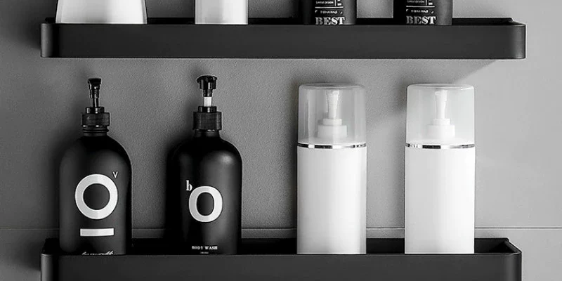 Полка для ванной комнаты, без сверла