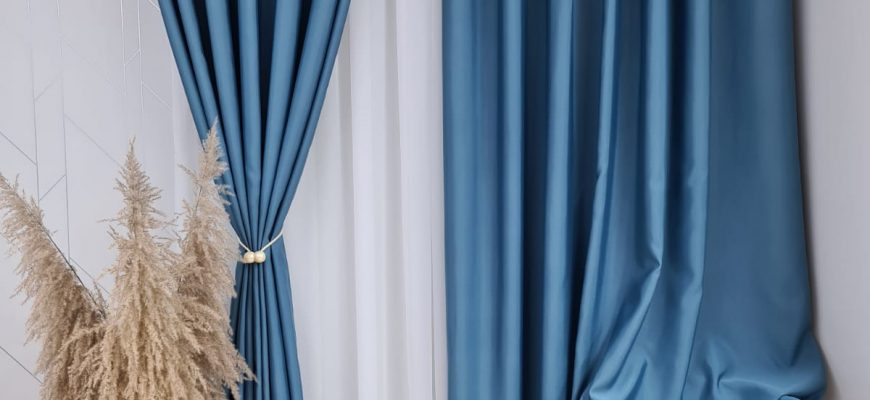 Портьеры из рогожки