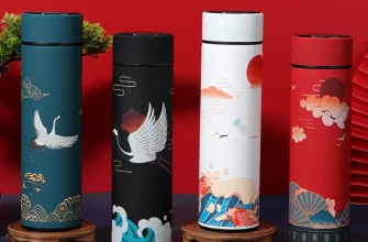 Термос из нержавеющей стали в китайском стиле